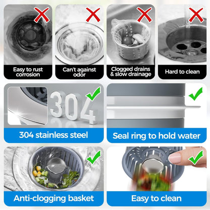 NeutralCare™ Anti-Insect 3-in-1 Seal Tight Strainer Combo