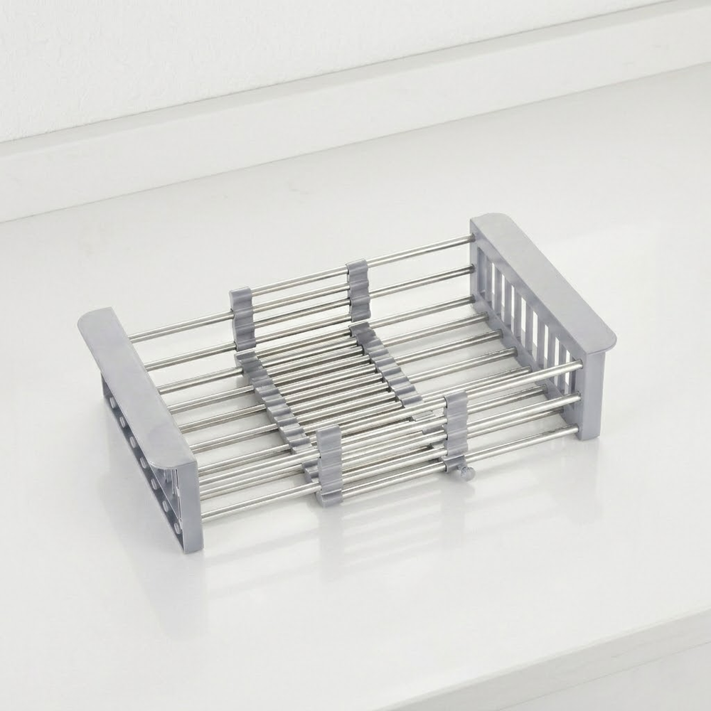 NeutralCare™ FlexiDrain Extendable Sink Basket Rack