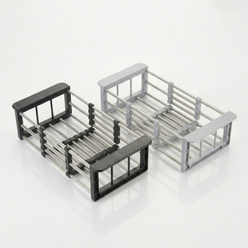 NeutralCare™ FlexiDrain Extendable Sink Basket Rack