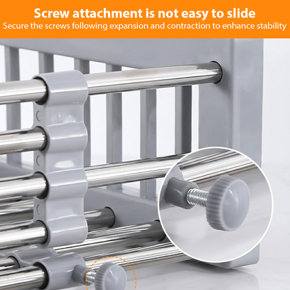 NeutralCare™ FlexiDrain Extendable Sink Basket Rack