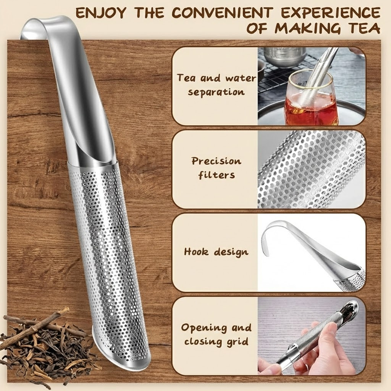 NeutralCare™ GoBrew Stainless Steel Tea Infuser Stick