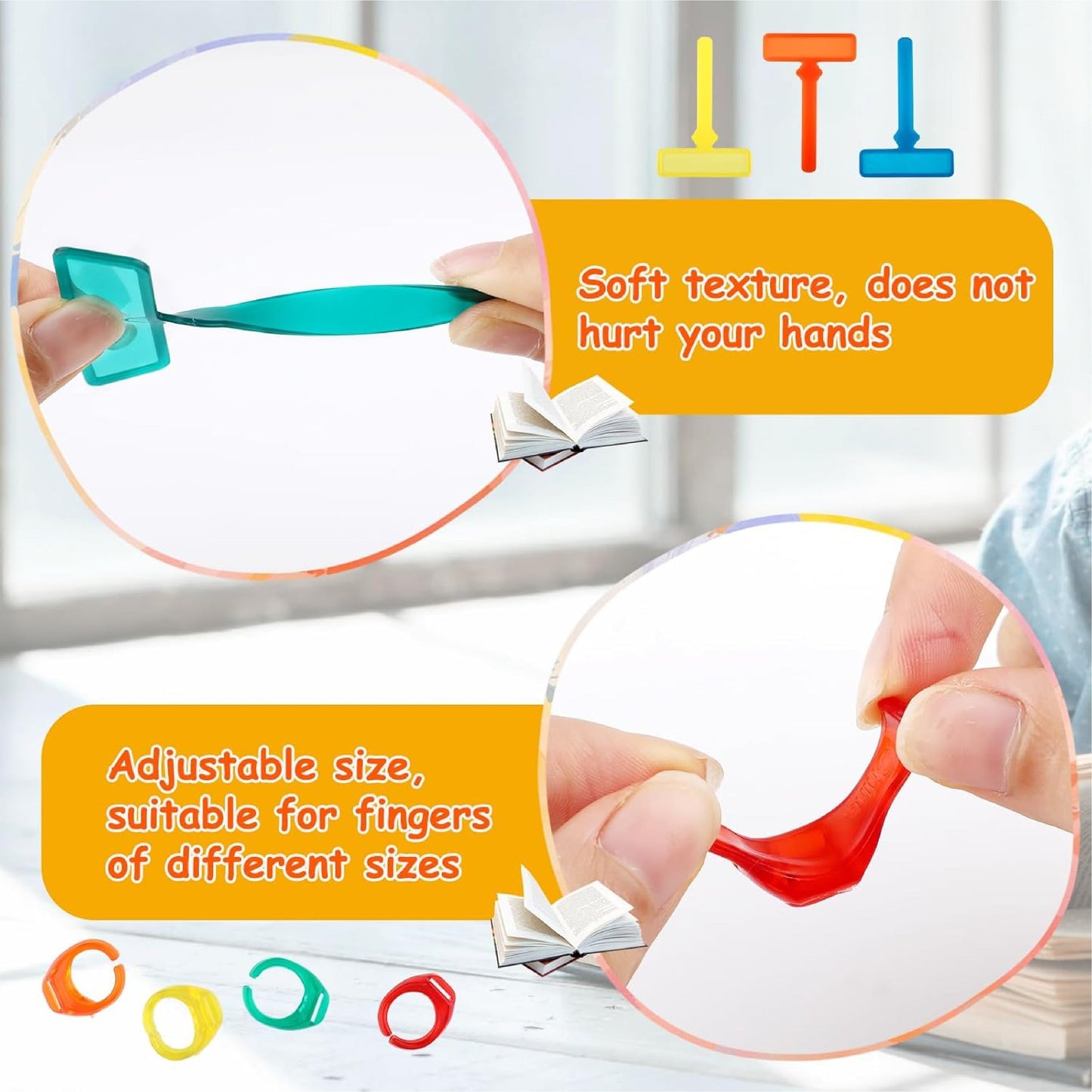 NeutralCare™ LearnTrack Finger Highlighter Strips