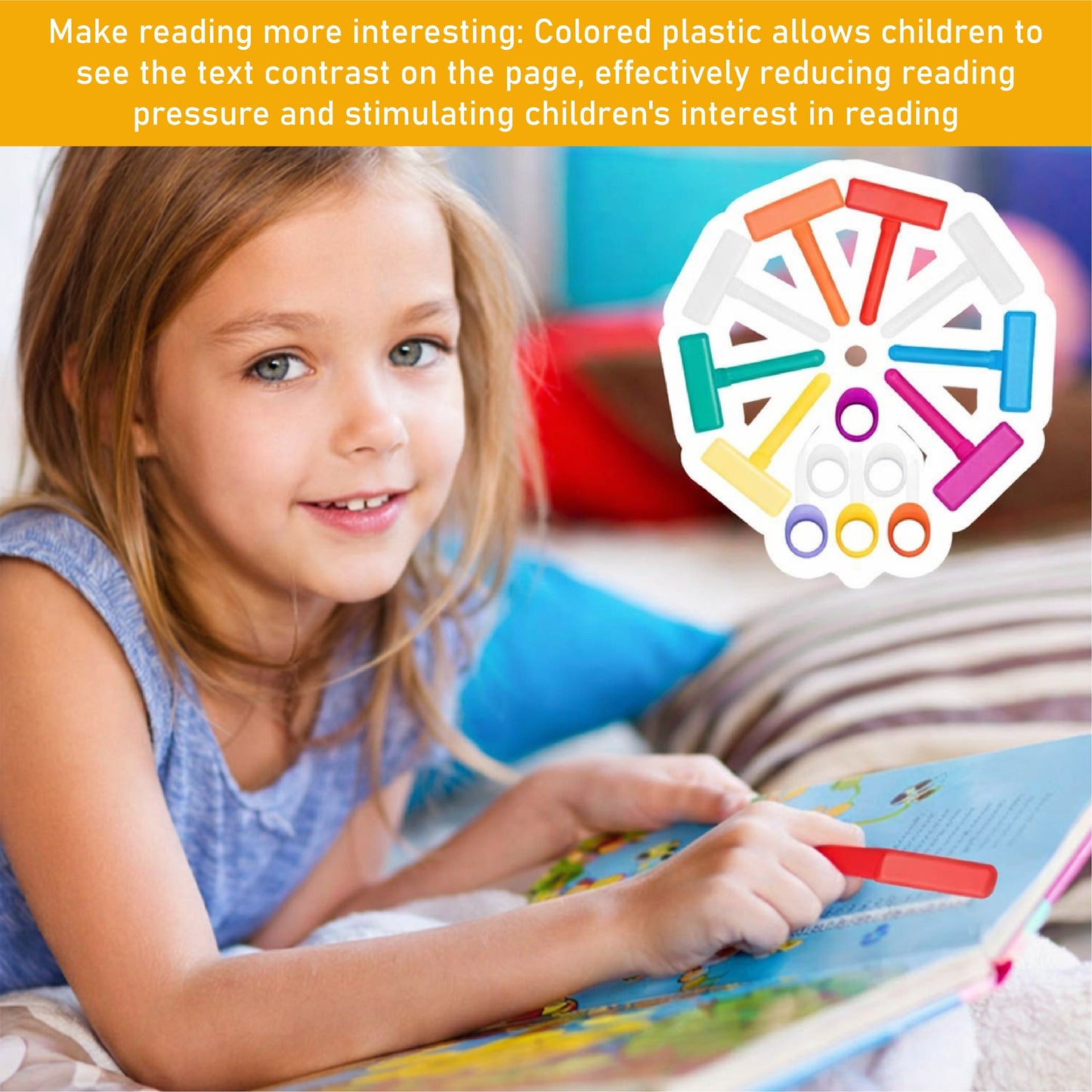 NeutralCare™ LearnTrack Finger Highlighter Strips