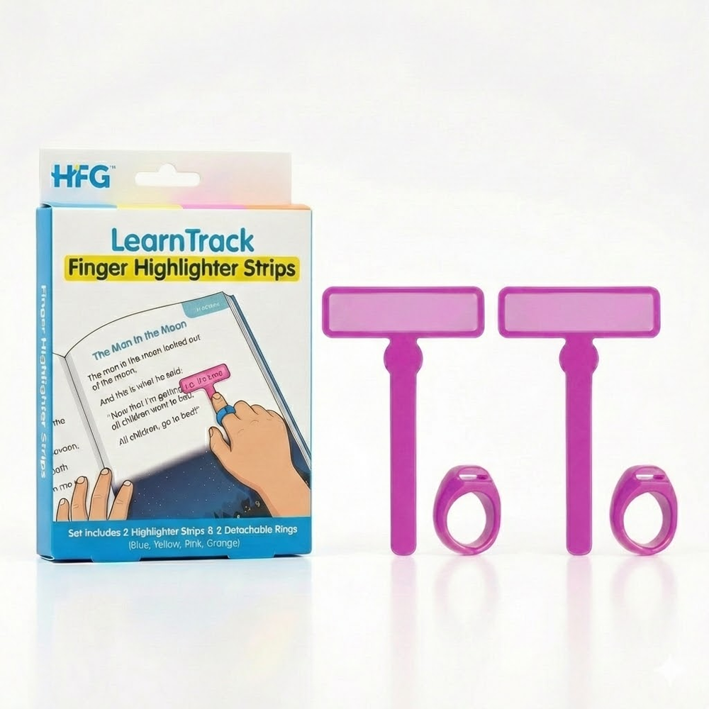 NeutralCare™ LearnTrack Finger Highlighter Strips