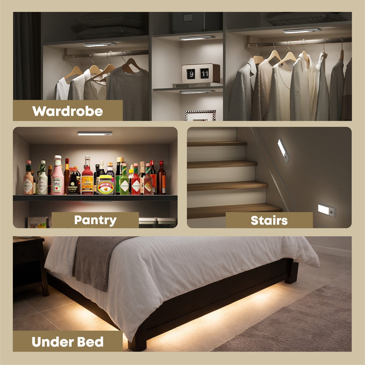 NeutralCare™ LumiSense Magnetic Motion LED Light