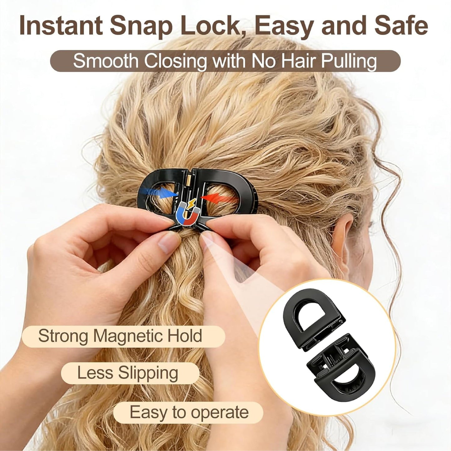 NeutralCare™ MagniHold Smart Flat Hair Clip