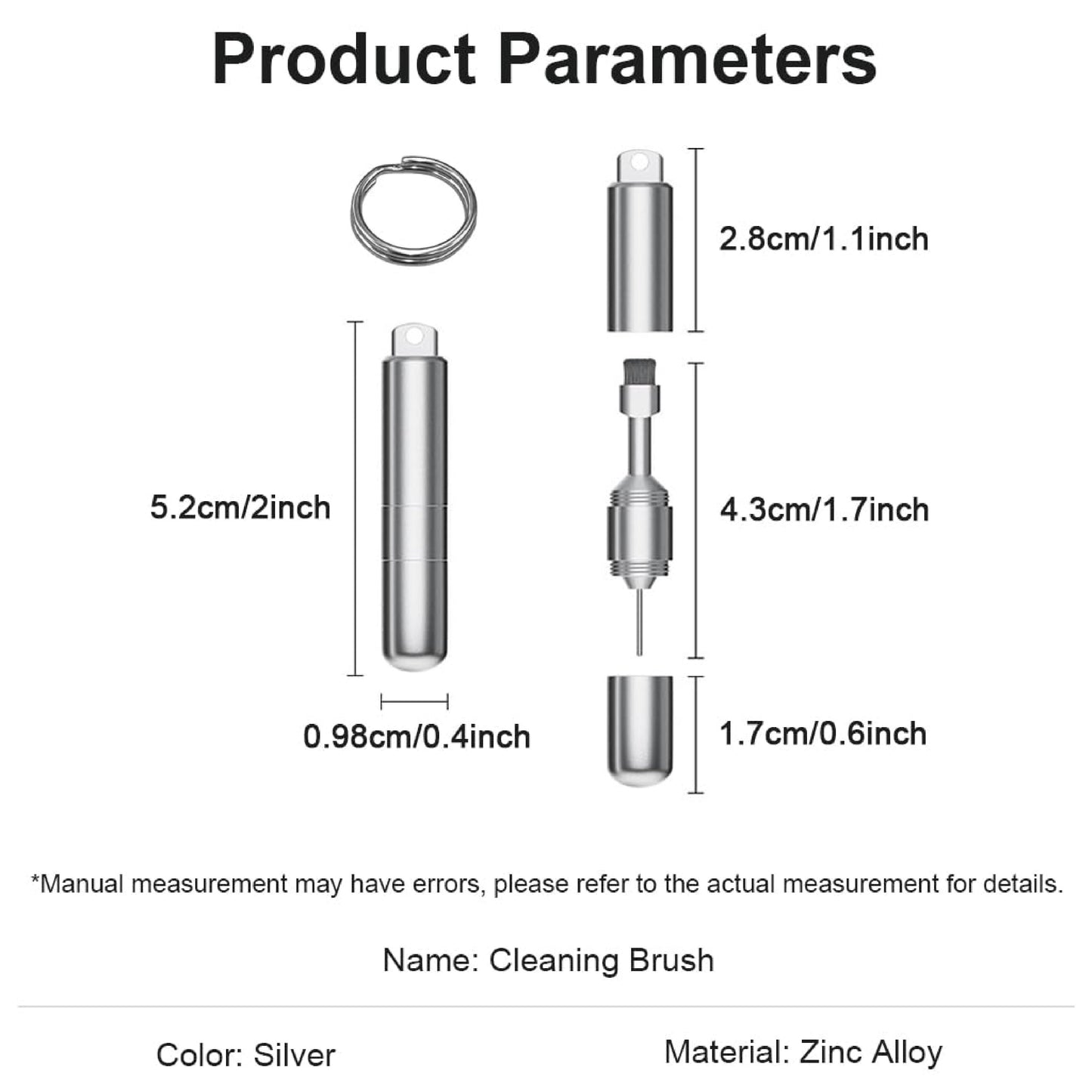 NeutralCare™ MicroClean 2-in-1 SIM Ejector Brush Tool