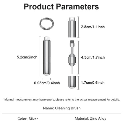 NeutralCare™ MicroClean 2-in-1 SIM Ejector Brush Tool