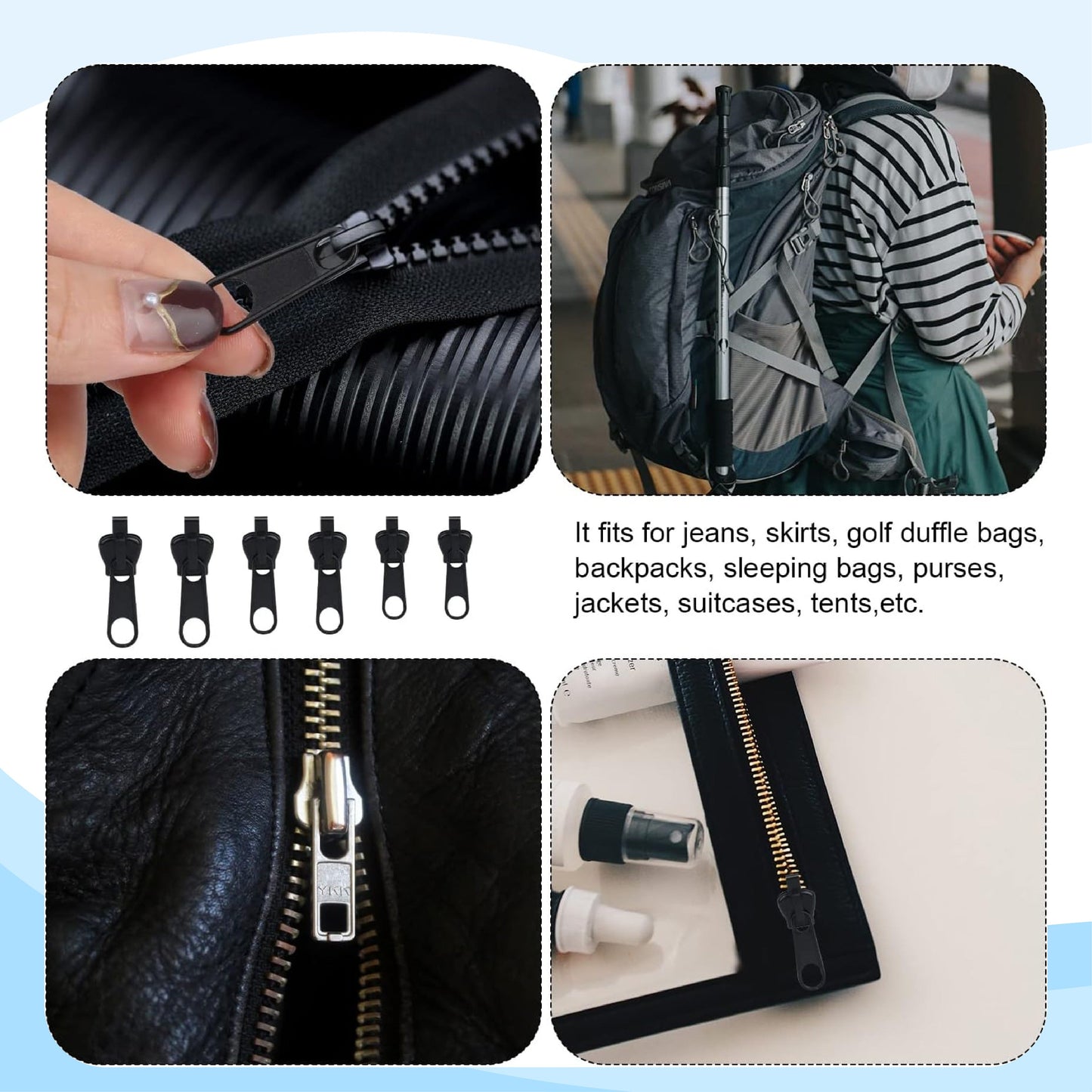 NeutralCare™ QuickSnap Clip-On Zipper Pull