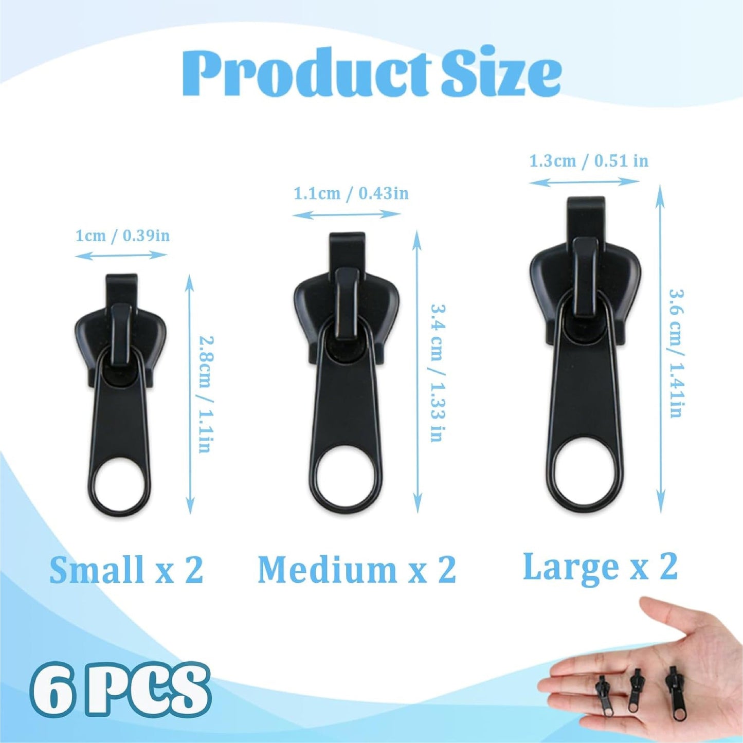 NeutralCare™ QuickSnap Clip-On Zipper Pull