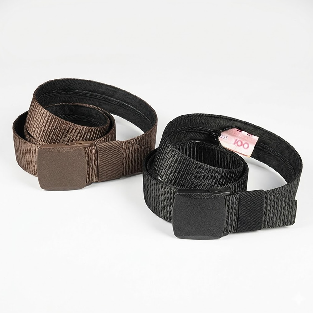 NeutralCare™ StealthZip Hidden Pocket Belt