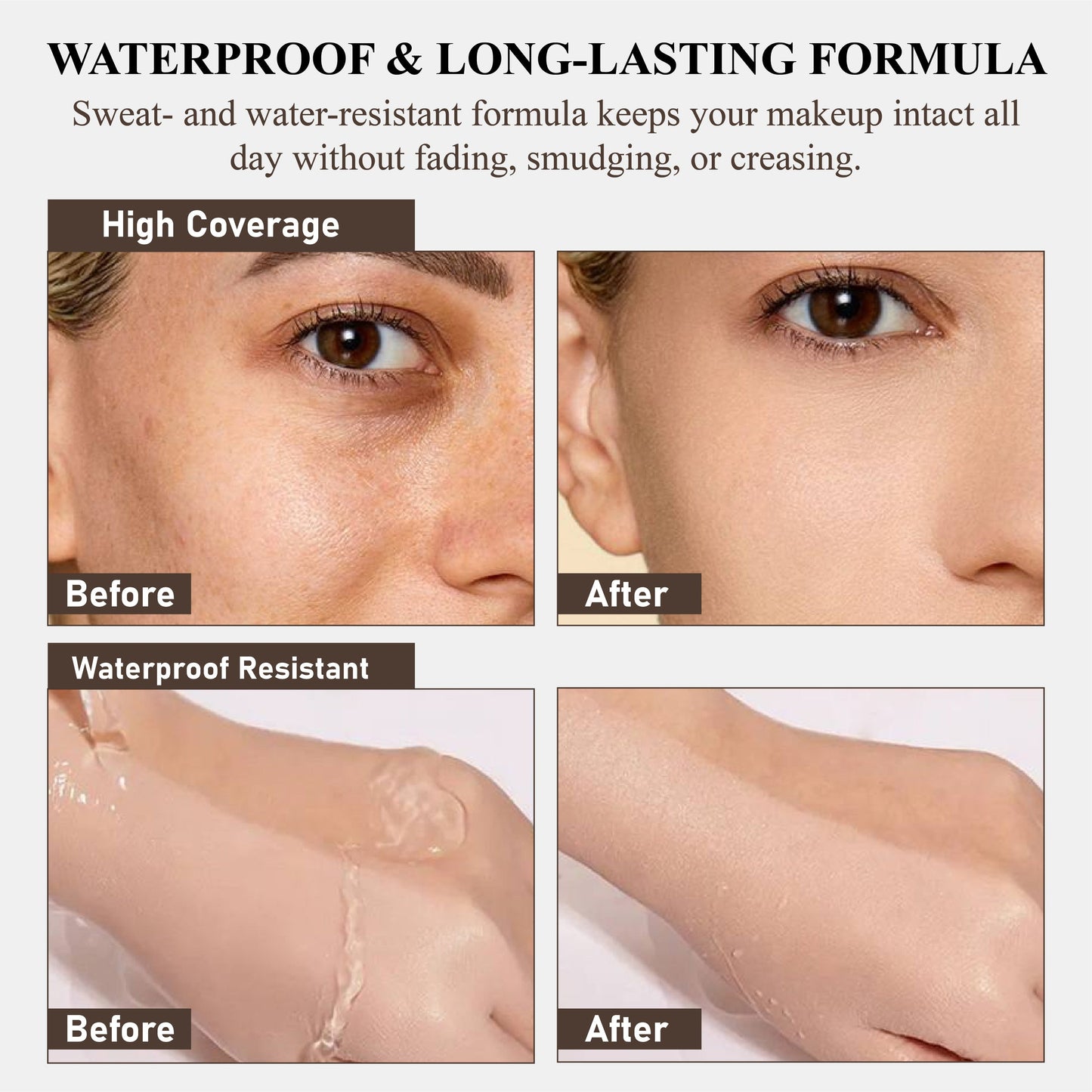 NeutralCare™ 2-in-1 Foundation & Concealer Stick with Brush