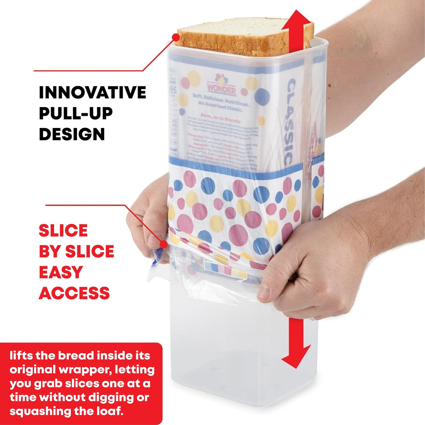 NeutralCare™ Breadmate Easy Pull-Up Storage Holder