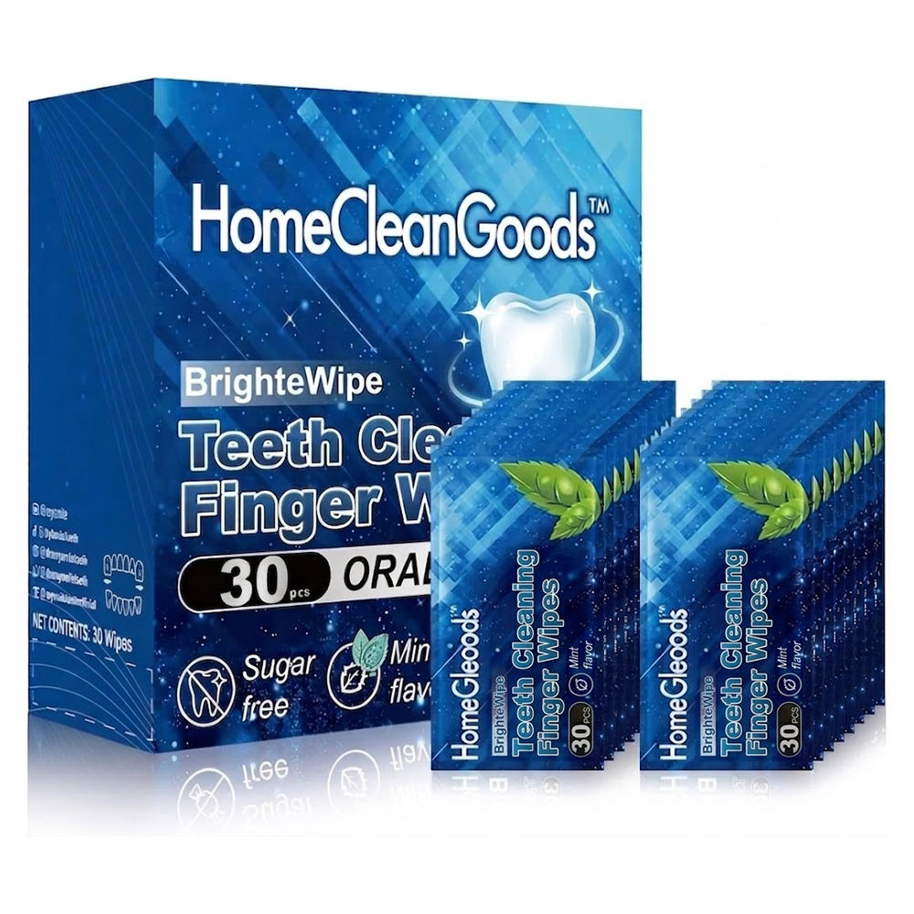 NeutralCare™ BrighteWipe Teeth Cleaning Finger Wipes
