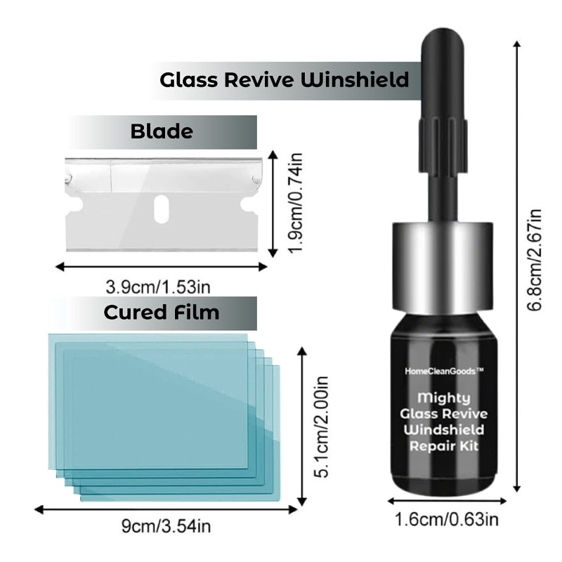 NeutralCare™ Mighty Glass Revive Windshield Repair Kit
