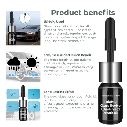 NeutralCare™ Mighty Glass Revive Windshield Repair Kit