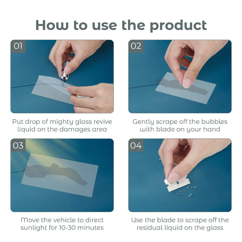 NeutralCare™ Mighty Glass Revive Windshield Repair Kit