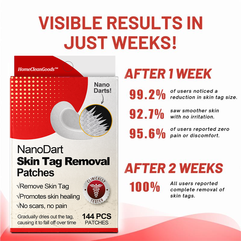 NeutralCare™ NanoDart Skin Tag Removal Patches