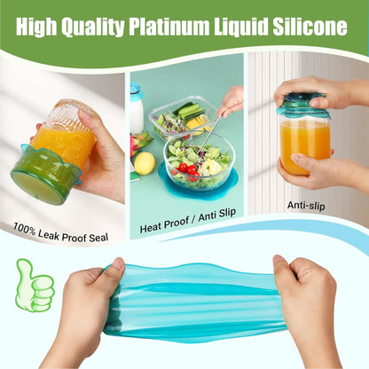NeutralCare™ PetalGuard Silicone Food Stretch Wrap