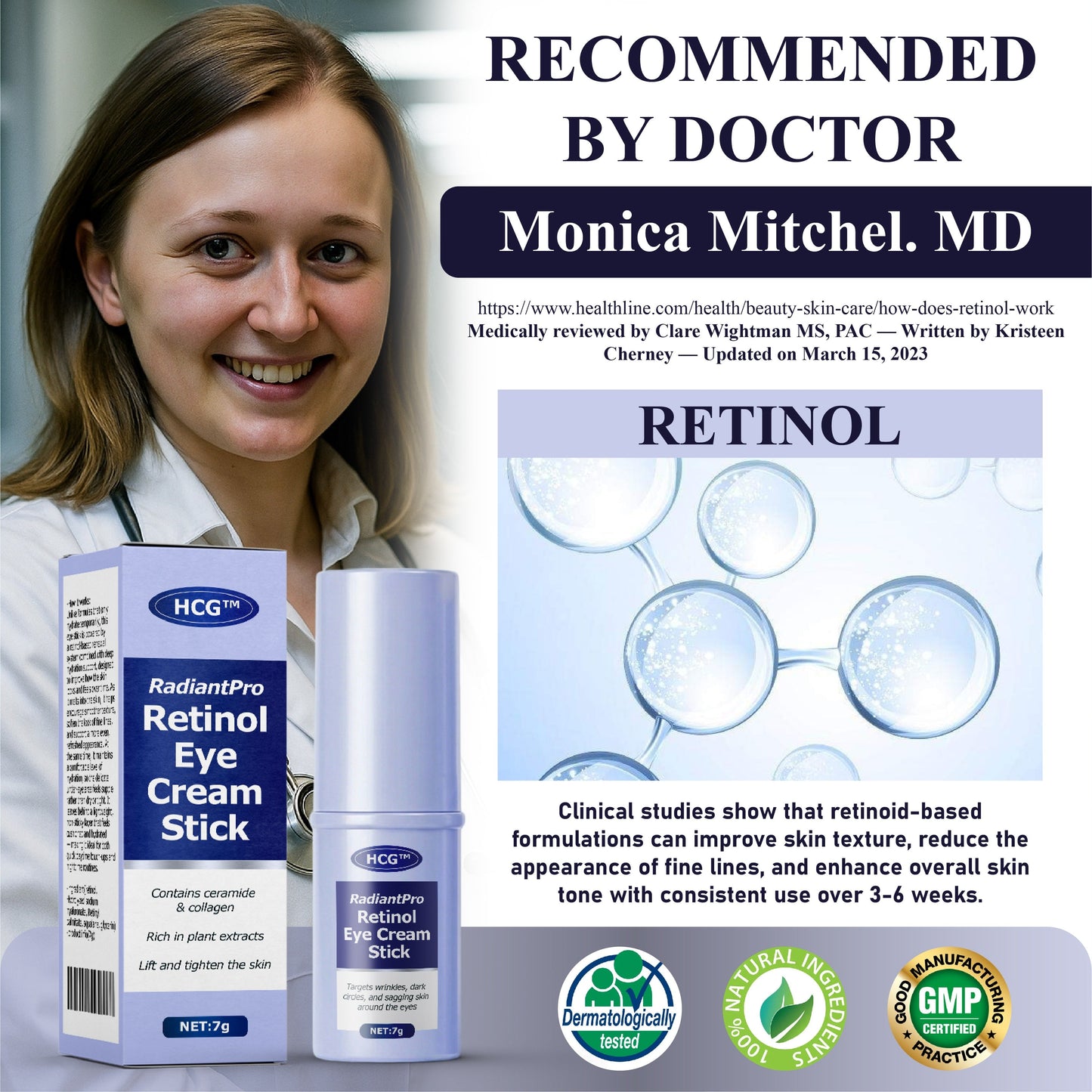 NeutralCare™ RadiantPro Retinol Eye Cream Stick