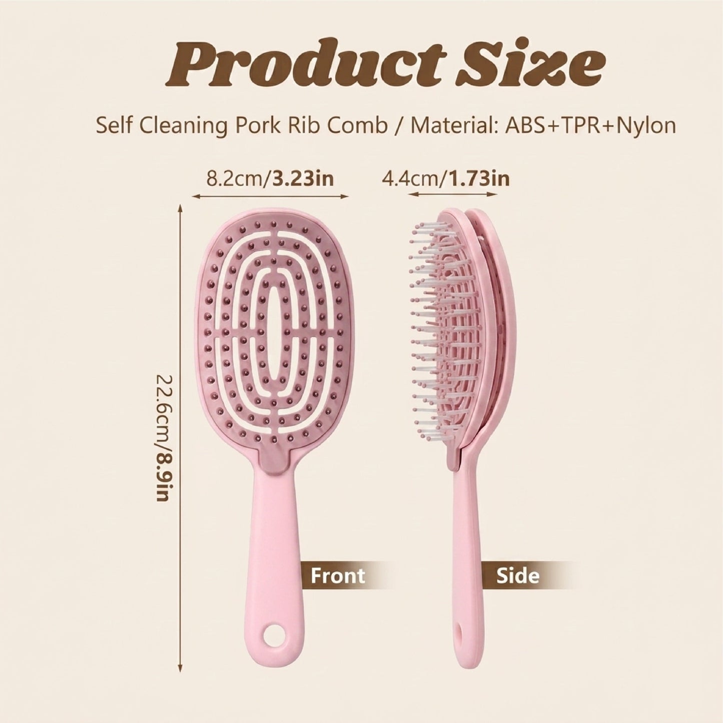 NeutralCare™ SilkClean Detangle Quick-Dry Hair Brush