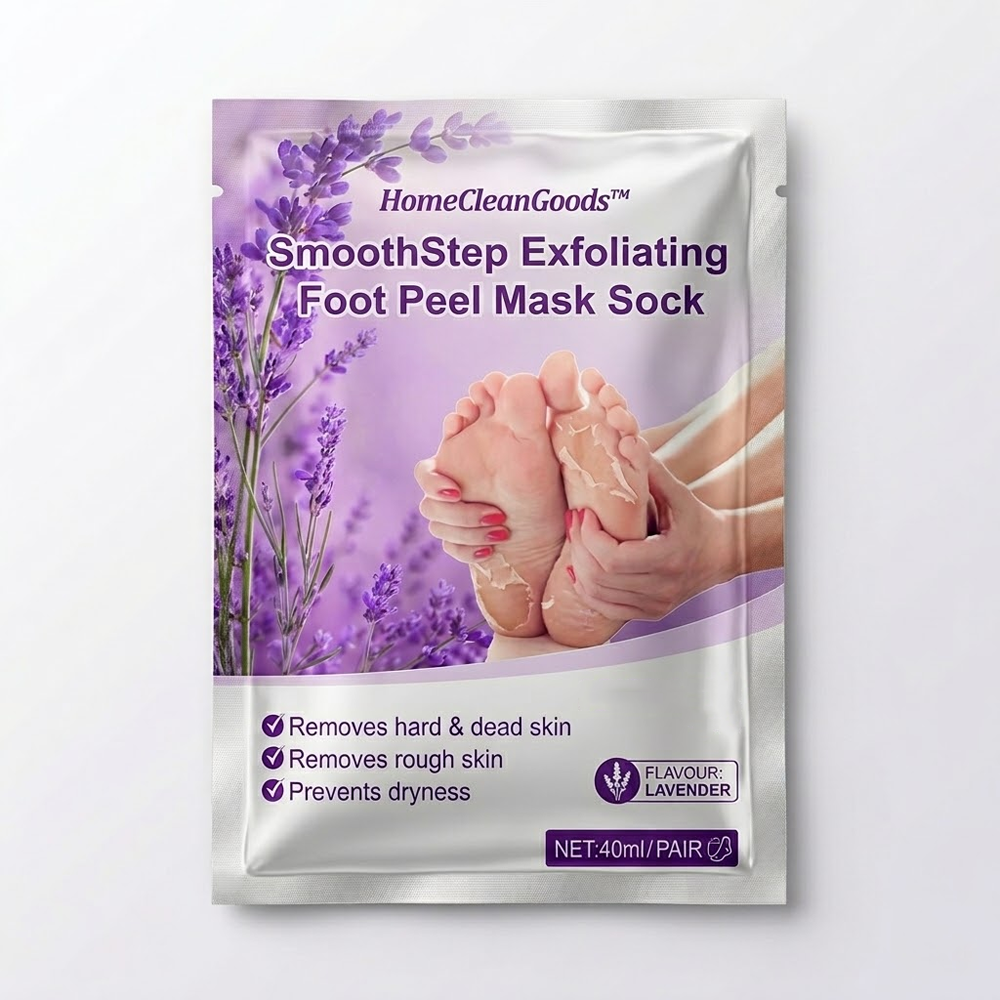 NeutralCare™ SmoothStep Exfoliating Foot Peel Mask Sock