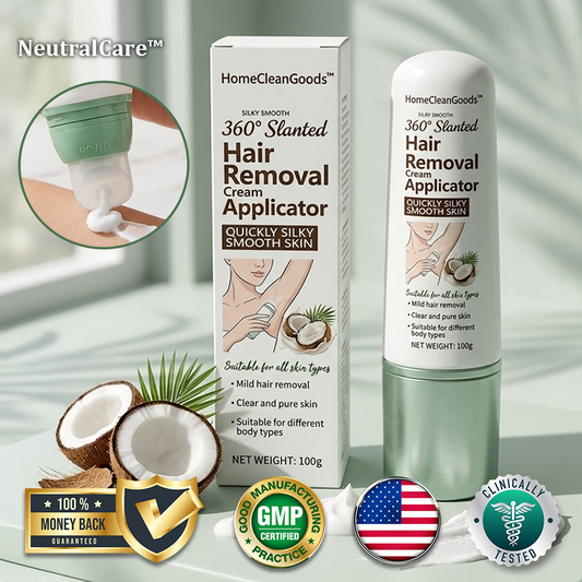 NeutralCare™ 360° Slanted Hair Removal Cream Applicator
