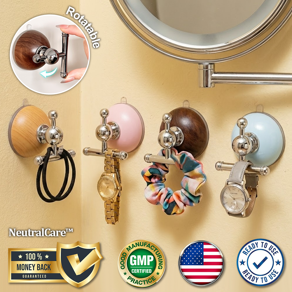 NeutralCare™ TwistSeal No-Drill Suction Cup Hook
