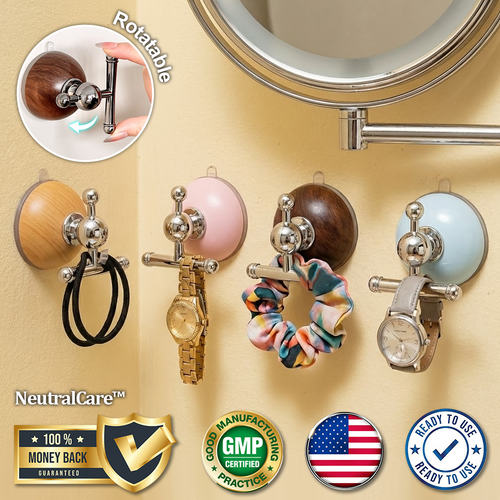 NeutralCare™ TwistSeal No-Drill Suction Cup Hook
